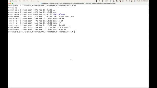 Terraform | Episode 62 | Working with local backend | Using local backend to store the state file. смотреть онлайн