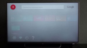Голосовой поиск Sony Android TV