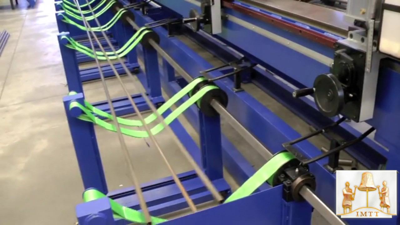 Многодисковый отрезной станок с барабанной подечей смотреть онлайн