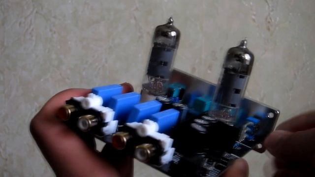 Ламповый предусилитель NFJ&FXAUDIO на лампах 6K4