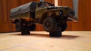 Звуковой модуль Das Micro на радиоуправляемой модели Урал 43206
