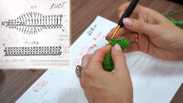 Вязание крючком №110 - Вяжем весенние цветы - Тюльпаны: часть 2 | Московское долголетие смотреть онлайн