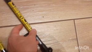 Распаковка — Палки для скандинавской ходьбы Berger Phantom 67-135 (карбон/серый/желтый)