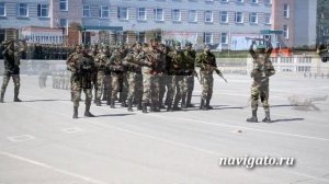 Выступление африканских курсантов НВВКУ