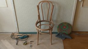Венский стул круглый реставрация
