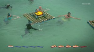 Остров Героев: Испытание с горящими чашами в океане (сезон 1, выпуск 2)