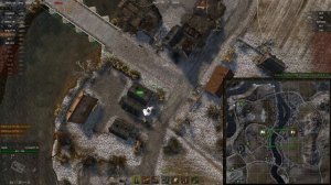 карта Эрленберг позиции и перемещение арты в WoT