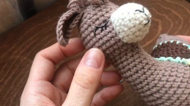 Amigurumi Toy Alpaca. Игрушка Амигуруми. Альпака