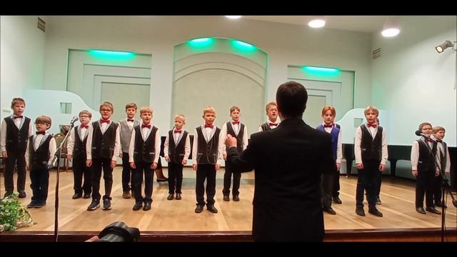 Рождественская песня "Gloria" (русский текст и партия фортепиано - И. Роганова и Е. Михайлюкова)
