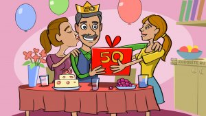 Подарок отцу на 50 лет — что подарить лучшему другу на день рождения