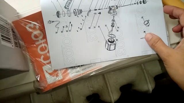 Распаковка — Краскопульт электрический СОЮЗ КПС-96400 смотреть онлайн