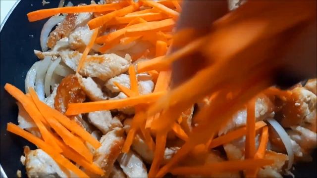 Бефстроганов из куриной грудки смотреть онлайн