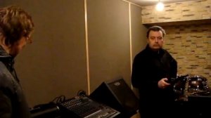 акустические измерения в построенной студии