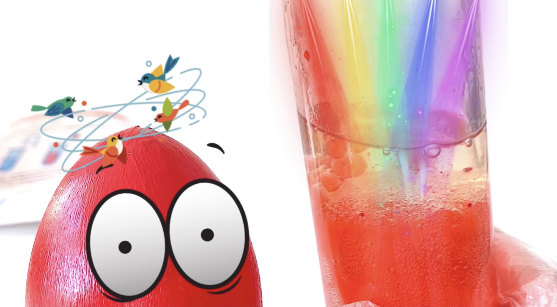 Как сделать простой Опыт из Пробирки для Детей. Эксперименты для Детей. Делаем Лаву в Пробирке дома. смотреть онлайн