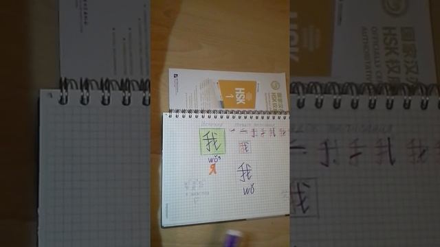 Китайский язык Иероглиф "Я"