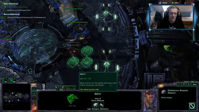 Starcraft 2 (HARD) - Valerian Mengsk! [Cz/Sk] #21 смотреть онлайн