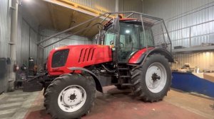 Тюнинг Беларус-1221.3 установка кондиционера и топливного бака / Беларус-2022В3 делаем защиту