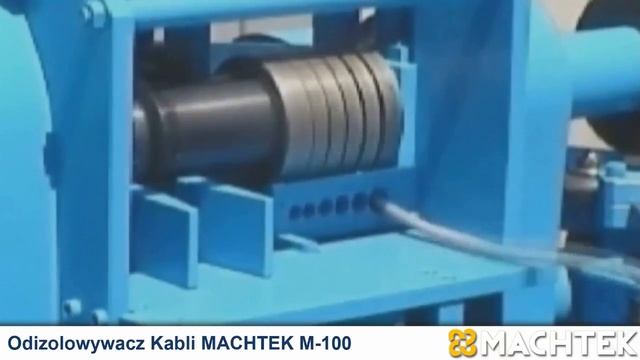 Odizolowywacz Kabli MACHTEK M-100 aluminium miedź recykling смотреть онлайн