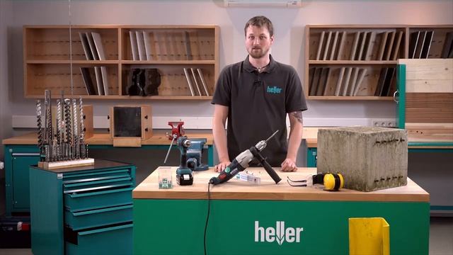 Heller ProXtreme - Бурение в граните с помощью сверла смотреть онлайн