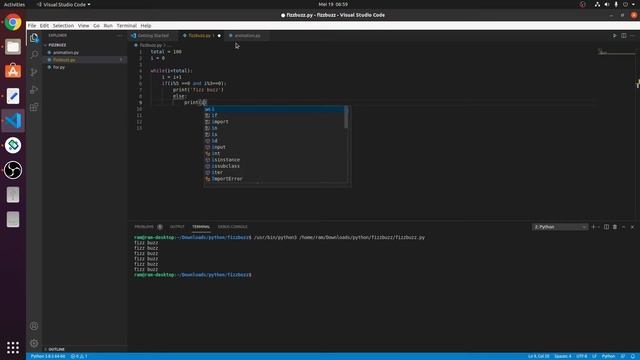 fizzbuzz python смотреть онлайн