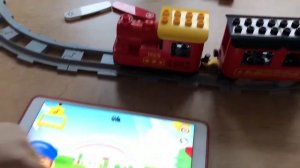 Поезд LEGO DUPLO Town: управляем через мобильное приложение
