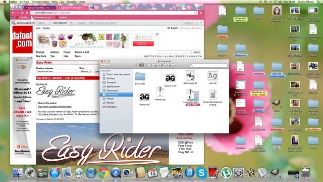 come scarica font per gimp,e photoshop. Mac e Windows-ita. смотреть онлайн
