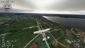 Пермь - Киров в Microsoft Flight Simulator 2020