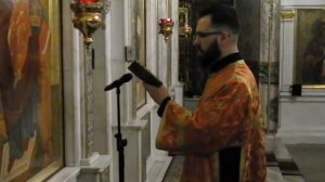 Новогодняя ночная литургия. Многолетие, отпуст и благодарственные молитвы по Святом Причащении