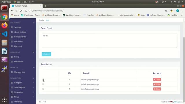 Add Check Box To Html | Python and Django