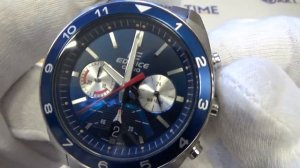 Видео обзор наручных часов с хронографом CASIO EDIFICE EFV-590D-2A