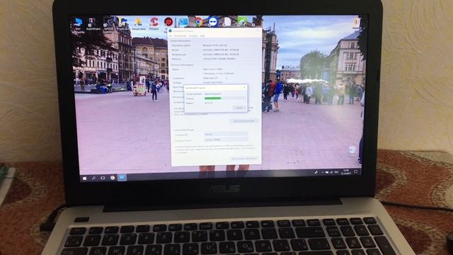 Ноутбук Asus Vivobook X556UQ i3 Geekbanch 4 тест производительности. смотреть онлайн