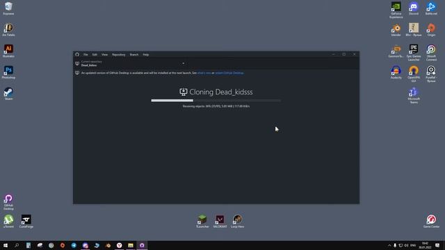 Работа с гитом часть 2 (как скачать репозиторий другого человека) смотреть онлайн