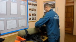 Проверка №1 дыхательного аппарата на сжатом воздухе АП "Омега"