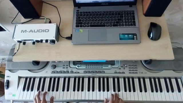 Михаил Круг - Жиган лимон. На синтезаторе Casio WK-3300 смотреть онлайн