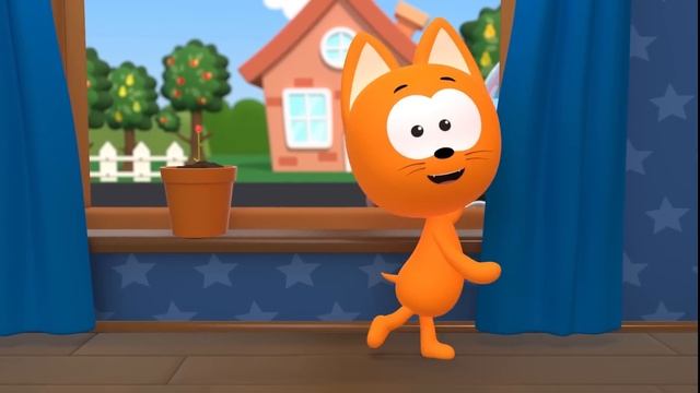 Цветочек Лепесточек Подарок для Мамы - Котенок КОтэ песенки для самых маленьких смотреть онлайн