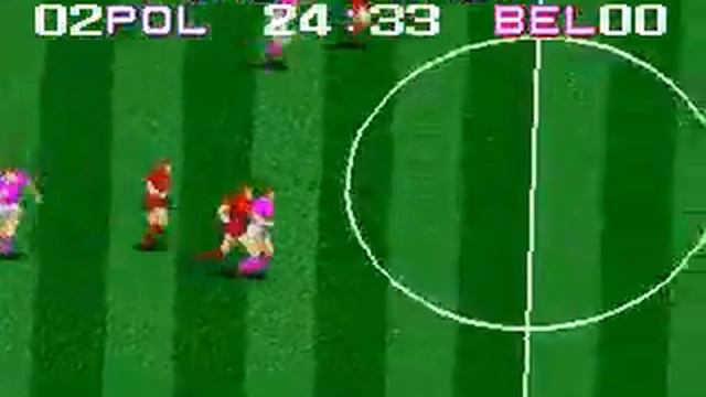 Tecmo World Cup '93 - Professional Mode (Sega Genesis, By Sting) смотреть онлайн