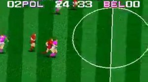 Tecmo World Cup '93 - Professional Mode (Sega Genesis, By Sting)