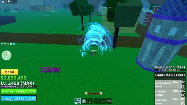 『ICE + SHARKMAN KARATE』Bounty Hunting... | Blox Fruits | 30M Bounty смотреть онлайн