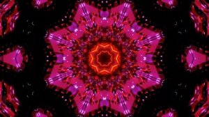 Abstract Colors | 4k Relaxing Screensaver Tunnel Kaleidoscope Geometric Visual Motion  UHD