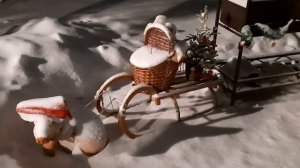 (162) Новогодний декор! Украшаю двор к Новому Году!