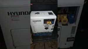 Hyundai dhy6000se diesel generator,