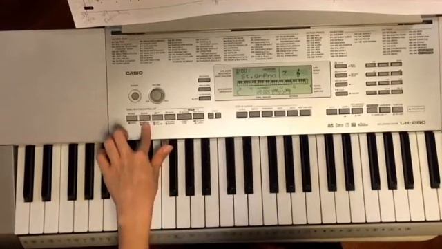 03. CASIO 卡西歐 [LK-280] 使用教學 (彈奏示範、關閉鍵盤魔光) смотреть онлайн