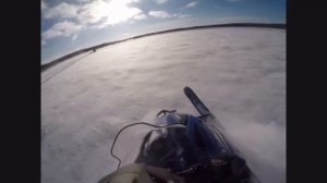 Powder ride￼￼￼ on Yamaha 400 venom￼