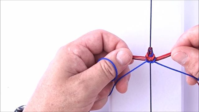 How to Make 4 Strand Flat Square Knot Friendship Bracelet - DIY Paracord/Macrame Bracelet - CBYS смотреть онлайн