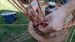 МК от Юриса Гаварса   плетение подноса часть 5