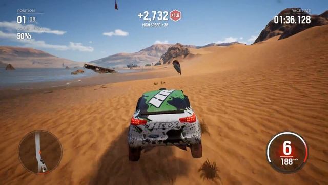 Gravel - Ford HRX - Car Show Speed Jump Test - 1440p 60fps . смотреть онлайн