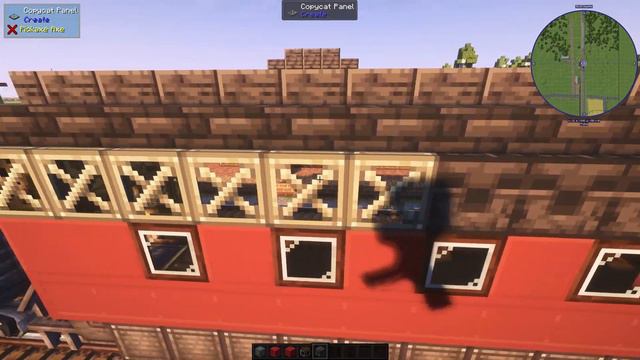 Making an 1800s Train with Create Mod 🚂 | Minecraft tutorial