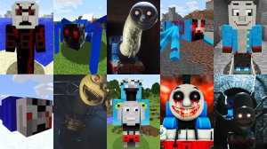 Мод на все виды ПРОКЛЯТЫЙ ПАРОВОЗИК ТОМАС в МАЙНКРАФТ! SCP CURSED THOMAS MINECRAFT