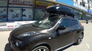 Багажник бокс на крышу Nissan Juke. АВТоДОП Нижний Новгород.