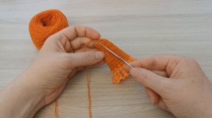 Платье с кружевом крючком для куклы БЖД 16 см, мастер-класс